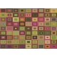 thumbnail image 1 of Ahgly Company Indoor Rectangle Patterned Caramel Brown Area Rugs, 8' x 10', 1 of 6