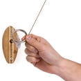 thumbnail image 4 of Tiki Toss Hook and Ring Toss Game Short Board Edition - 100% Bamboo Party Game for Indoor or Outdoor Family Fun (All Parts Included), 4 of 5