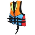 thumbnail image 3 of Chaleco De Natación Para Niños, Chaquetas De Natación Para Niños Ajustables Impermeables De Seguridad Suave De Neopreno Para Parques Acuáticos Para Niños ANGGREK JFTJ13, 3 of 8