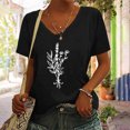 thumbnail image 2 of Camiseta sin mangas con cuello en V y estampado informal elegante para mujer OAVQHLG3B Store  lin121212, 2 of 5