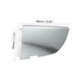 thumbnail image 2 of Cubierta de Manija Unique Bargains Tono Plateado para Volkswagen Golf 2010-2017, 2 of 7