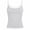 Gray, variant on Fewfanhot Women Faux Two-Tone Layered Cami Tank Top, Stretchy Slim Fit Spaghetti Strap Daily Camisole