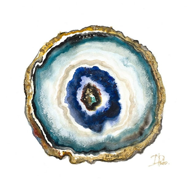 Agate Watercolor Ii Poster Print By Patricia Pinto Walmart Com Walmart Com