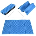 thumbnail image 2 of Colchonetas para Acampar Almohadillas Plegables de Espuma Sillones de Asiento de Alfombra Impermeable para Acampar (Blue+Black) EOTVIA NO, 2 of 6