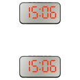 thumbnail image 4 of Despertador LED Digital Cateissary Snooze Termómetro Rojo 2Conjunto, 4 of 6