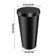 thumbnail image 2 of pstuiky Contenedor de basura multifuncional para coche con tapa abatible a presión. Ideal para múltiples situaciones., 2 of 2