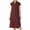 Red, variant on Vedolay Shirt Dress Women's Spaghetti Straps Split Hem Sleeveless Zipper Bodycon Midi Dress,Blue 3XL