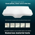 thumbnail image 5 of Fashion Eyelash Extension Pillow Memory Cotton Sleeping Neck Rest Headrest Pillow UK, 5 of 5