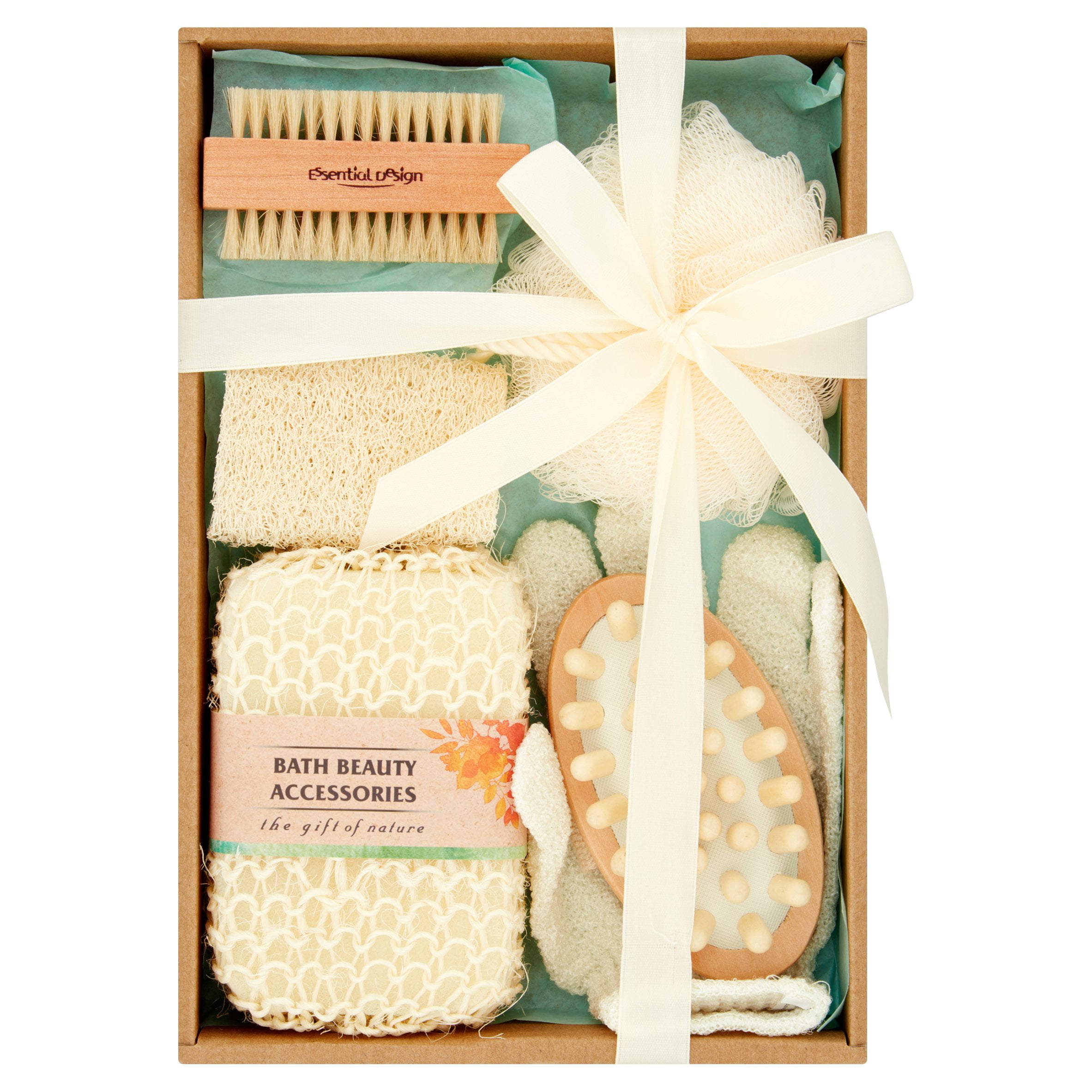 essential design bath tools and accessories gift set 6 pcs essentialdesign