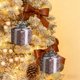 thumbnail image 5 of Bolas Navideñas Flocadas para Decoración Navideña. Se Pueden Usar Varios Estilos de Adornos para Árboles de Navidad para Otras Fiestas., 5 of 7