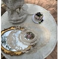 thumbnail image 3 of Queilt 2PACK Beige Retro French Style Lace Placemats Fashionable Embroidered Cup Mat vase mat, 3 of 5