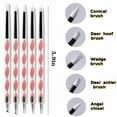 thumbnail image 3 of Set de herramientas para nail art HomTop, 15 pinceles y 5 punteros para puntos, 3 of 7