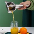 thumbnail image 5 of Stainless Steel Lemon Squeezer Citrus Juicer Hand Press Heavy Duty Manual Squeeze Juice Extractor Maker Orange Lime Grapefruit Presser, 5 of 6