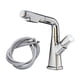 thumbnail image 1 of Grifo para lavabo de baño y cocina con rociador extraíble y 2 modos de pulverización Plata, 1 of 9