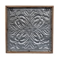 thumbnail image 2 of Foreside Home & Garden Ceiling Tile Wall Art with Wood Frame, 2 of 8