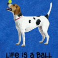 thumbnail image 2 of CafePress - FIN English Foxhound Life - Cute Infant Baby Football Bodysuit, 2 of 3