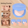 thumbnail image 2 of Flawless Finish Setting Powder Compact for Long-lasting Waterproof Oil Control, Matte Concealer & Face Makeup, 10g Light Beige Tone, 2 of 8