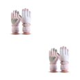 thumbnail image 1 of Minnieouse 1 par de guantes de esquí de nieve, guantes térmicos de invierno a prueba de viento con pantalla táctil para motocicleta, Camping, Type7 NO7, 1 of 6