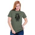 thumbnail image 5 of Butterfly Moth Spiritual Crystal Ball Women's Graphic T Shirt Tees Brisco Brands S, 5 of 6