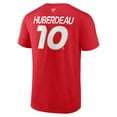 thumbnail image 3 of Men's Fanatics Jonathan Huberdeau Red Calgary Flames 2023 NHL Heritage Classic Name & Number T-Shirt, 3 of 3
