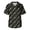 ABC28-Brown, variant on Scrubs For Men Halloween Scrub Tops Pumpkin Bat Print Nurse Shirt Funny Short Sleeve Vneck Workwear Uniforms With Both Side Pocket Brown XL