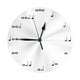 thumbnail image 1 of Reloj de pared con notas musicales, silencioso, sin tictac, de 10 pulgadas, estilo rústico retro, decorativo para sala de estar, cocina, hogar, baño y dormitorio, 1 of 7