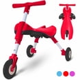 thumbnail image 1 of Tricycle KIDRIM pour Tout-Petits 1-3 Ans Pliable Rouge, 1 of 4