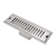 thumbnail image 5 of Desagüe de piso BuyWeek rectangular de 12 pulgadas Acero inoxidable, 5 of 12