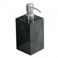 thumbnail image 3 of Botella dispensadora de loción de 500 ml, rellenable, duradera, a prueba de fugas, vacía. textura de borde negro, 3 of 9