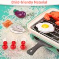 thumbnail image 7 of PayUSD Kids BBQ Grill Toy, Barbecue Kitchen Cooking Playset with Realistic Spray, Light & Sound, Color Changing Play Food & Dishes Toy, Pretend BBQ Accessories Set for Girls Boys Toddler, 7 of 7