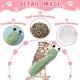 thumbnail image 3 of 2 piezas de juguete de hierba gatera, pelota para patear gatos, juguete interactivo para gatos, juguete para gatitos, almohada para patear gatitos para interiores, 3 of 5