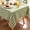Green, variant on MeyJey 60”x84” Tablecloths for Rectangle Tables, Waterproof Linen Cotton Farmhouse Table Cloths with Tassel for Kitchen Dining, Blue