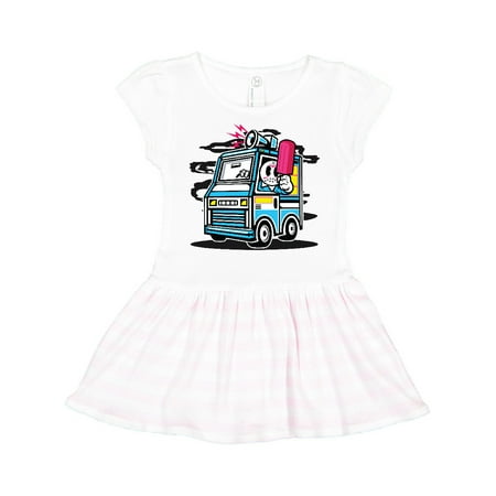 

Inktastic Ice Cream Truck Gift Toddler Girl Dress