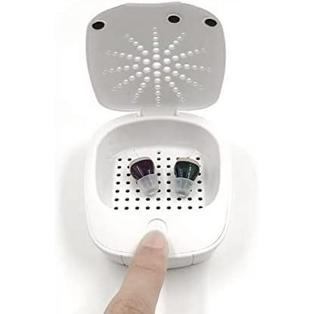 Electric Hearing Aid Dehumidifier Dryer with Lamp Electric Drying Case Electric Hearing Aid Dryer Light Fit All Hearing Aids of All Brand