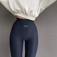 thumbnail image 3 of Pantalones deportivos ajustados de cintura alta de punto para mujer, pantalones casuales de moda de primavera para mujer, 3 of 6