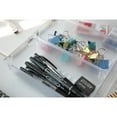 thumbnail image 3 of Clear Plastic Set of 3 Drawer Organizers, 3 of 10