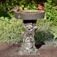 thumbnail image 2 of Outdoor birdbath, resin-based fountain to decorate the yard, 2 of 4