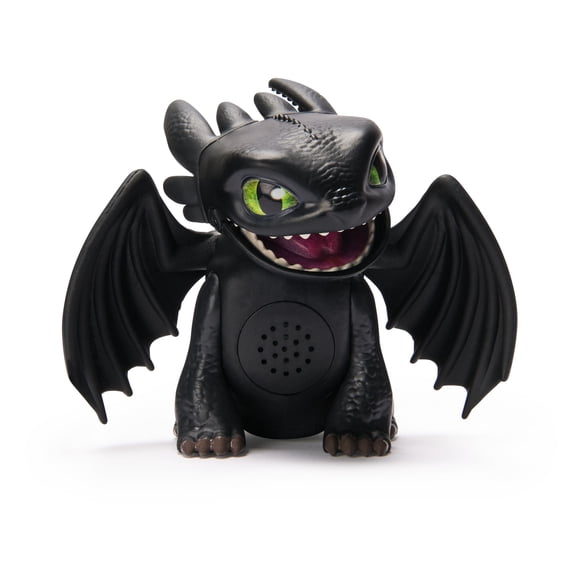 Dreamworks Dragons, How to Train Your Dragon, Interactive Roaring Minis Toothless with 25 Sounds