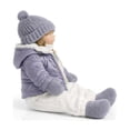 thumbnail image 4 of Northlight Winter Nordic Girl Sitting Christmas Figure - 16" - Gray and White, 4 of 5