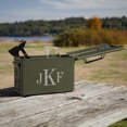 thumbnail image 2 of Classic Monogram Groomsmen Gift Set with Engraved Hatchet and Ammo Can, 2 of 6