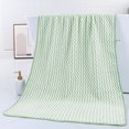 thumbnail image 3 of RKSTN Polyester Bath T Owel Water Ripple Soft Skines-Friendly Bath Towels Super Large Size Absorbent Swift-Drying Bath Towels High-End Fashion Bath Products Suitable for Bathroom, 3 of 5