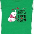 thumbnail image 4 of Inktastic Grammy Loves Me Lots and Lots Cute Elephant Boys or Girls Baby Bodysuit, 4 of 5