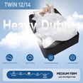 thumbnail image 4 of Zhovac 12 inch Full Mattress, Memory Foam & Spring Hybrid Medium Comfort Full Size in a Box,Adult,CertiPUR-US, 4 of 12