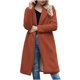 thumbnail image 2 of Chaqueta cálida para mujer para mujer, abrigo de invierno sólido con cuello de plumón, prendas de vestir exteriores de lana de cordero Fridja  po1467, 2 of 6