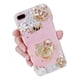 thumbnail image 1 of Para iPhone Silicona Corona Rhinestone Caso, 1 of 1
