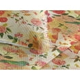 thumbnail image 3 of Ambesonne Romantic Quilted Bedspread Set 3 Pcs, Autumn Colors Birds Print, Twin, Dark Pink Fern Green, 3 of 4