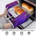 thumbnail image 3 of A Purple And Blue Nebula Oven Gloves And Pots Stand Set Oven Gloves And Pot Racks Pot Racks And Oven Gloves Set, 3 of 9