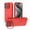 Red, variant on TECH CIRCLE for iPhone 16 Pro Case 6.3-Inch 2024, Slim Fit Lightweight Thin Basic Case with Hidden Kickstand on Camera, Plastic/Silicone Materials, Protective Cute Circle Back Cover Case, Black