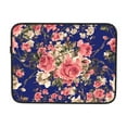 thumbnail image 7 of Vintage Roses navy blue Portable Laptop Sleeve Compatible with MacBook Air Notebook Computer Case for Men Women College School Students, 7 of 7