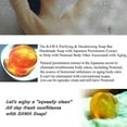 thumbnail image 6 of KAWA Anti-Aging Odor Soap with Japanese Persimmon & Green Tea, Cleansing, 100g (0.22lb), 6 of 7